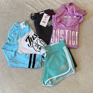 Girls justice lot size 10